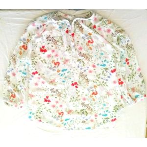 Violet and Clare floral blouse